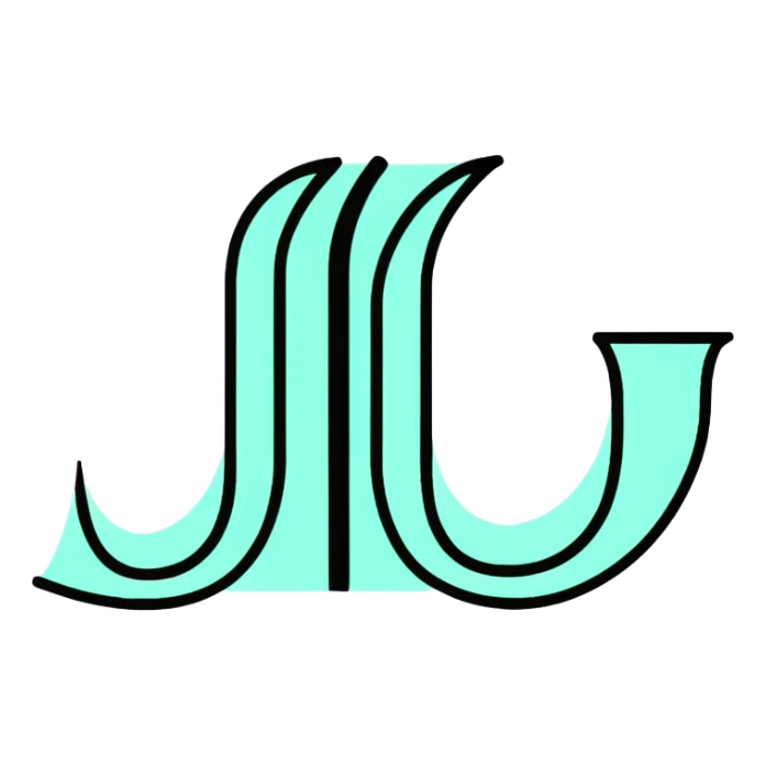 Graffiti style with the name حسیب in bold, colorful Arabic letters sticker