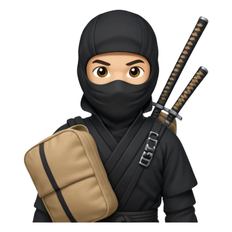 Ninja camino santiago sticker