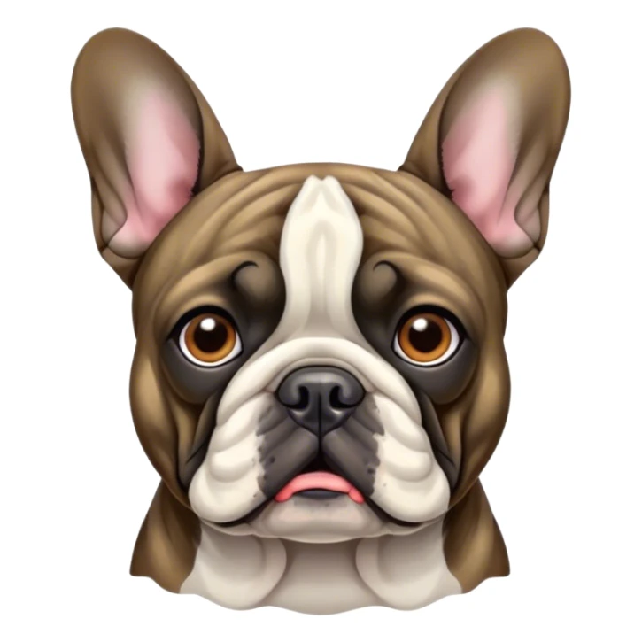 Dog Bulldog Frances sticker