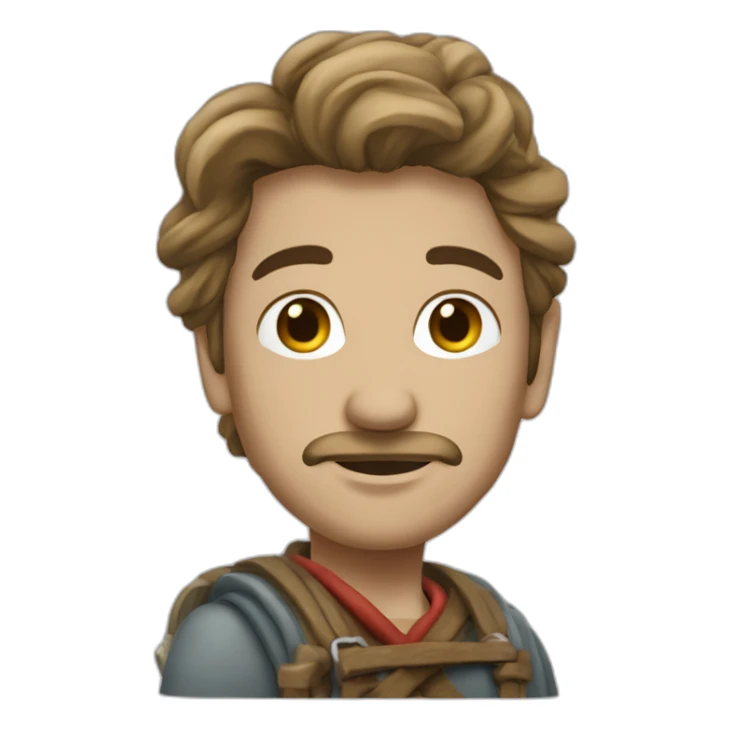 Voyageur contemplant une mer de nuages sticker