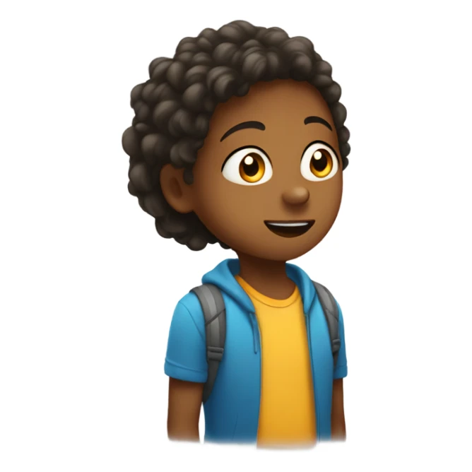 Kids listening to parents for the first time sticker