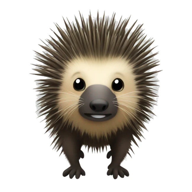 Brazilian porcupine sticker