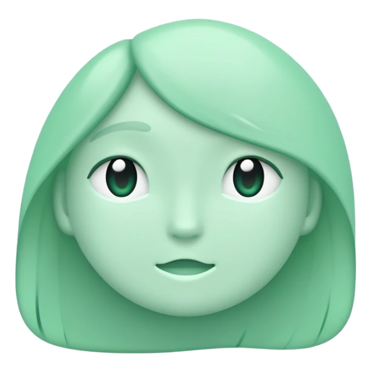 Pastel green sticker