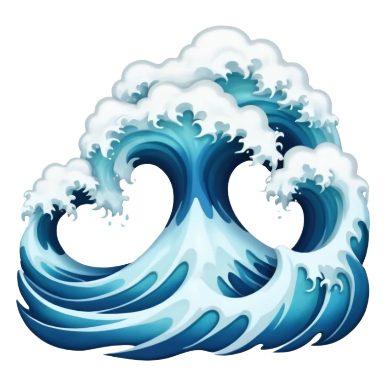 An ocean boiling sticker