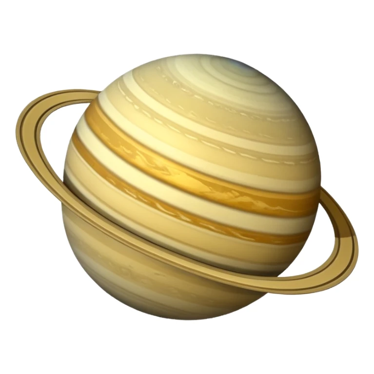 Planet saturn sticker