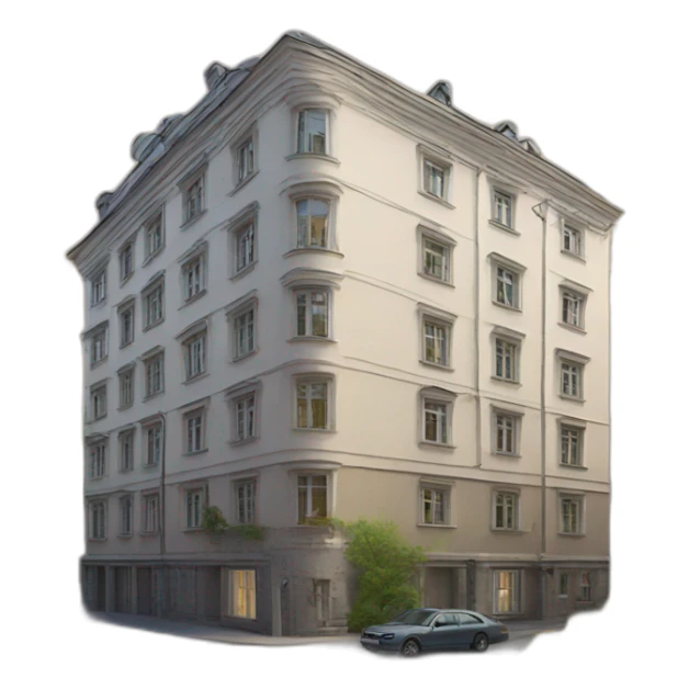 new residential in Moscow sticker