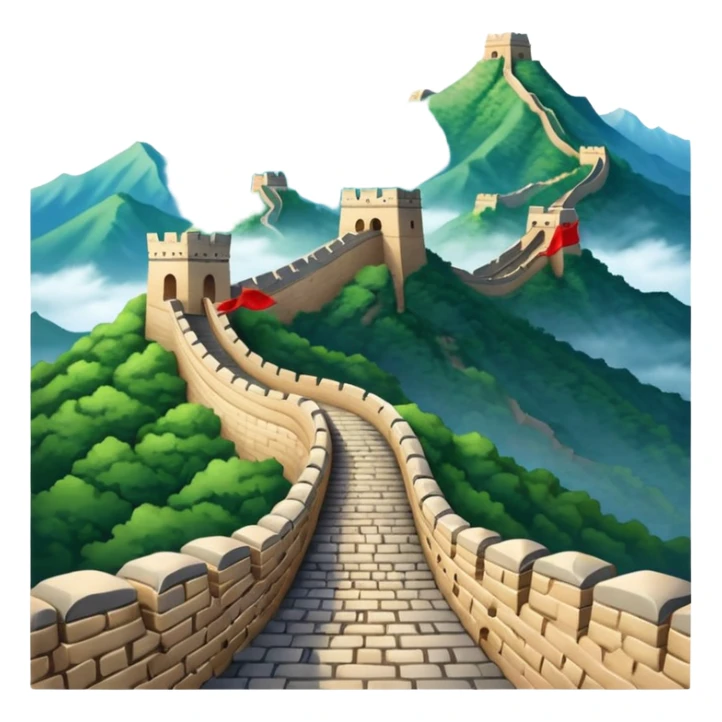 Great wall of china sticker