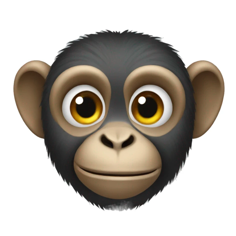 Monkey sticker