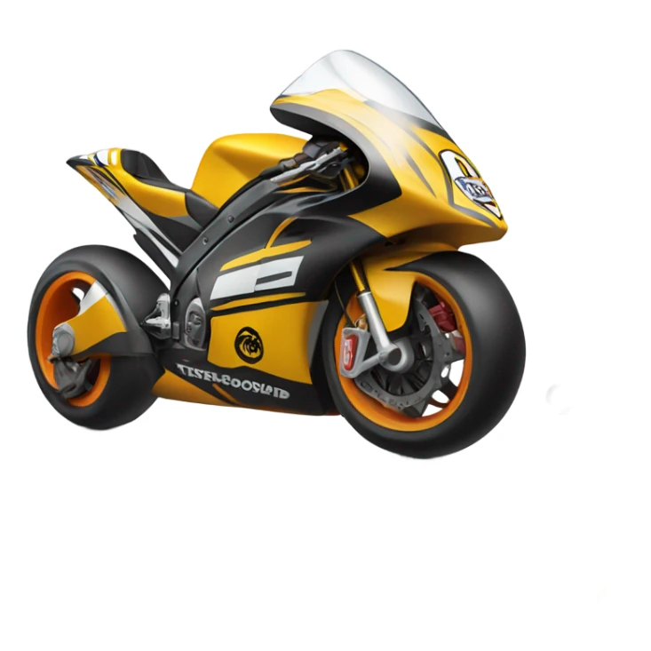 racing motorcycle sticker