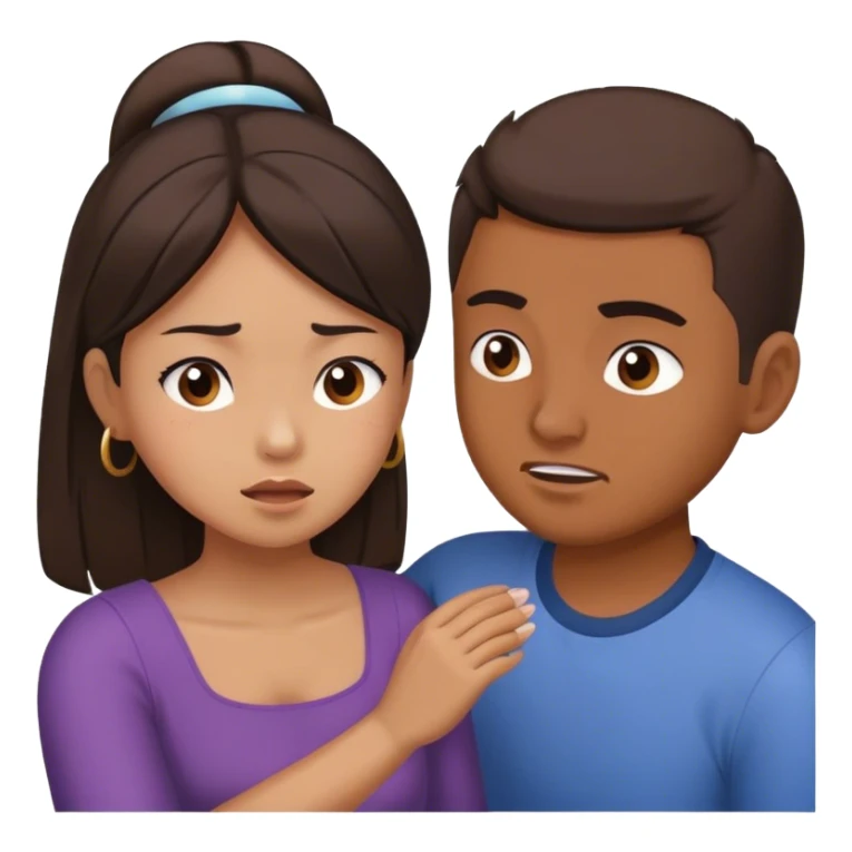 filipina girl smacked latino guy in the head sticker