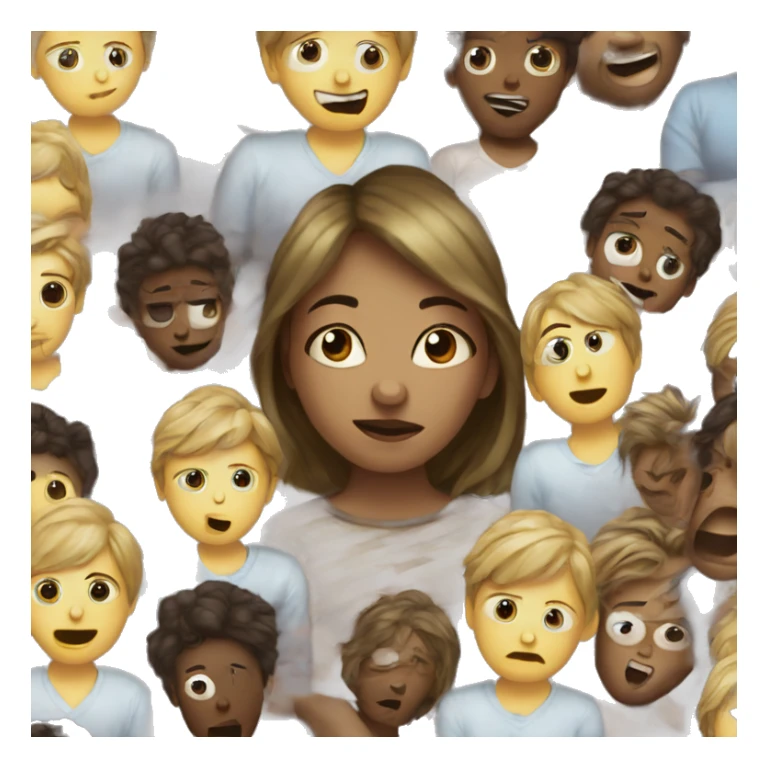 visual representation of a childhood fever dream - something that doesn't feel real but absolutely was sticker