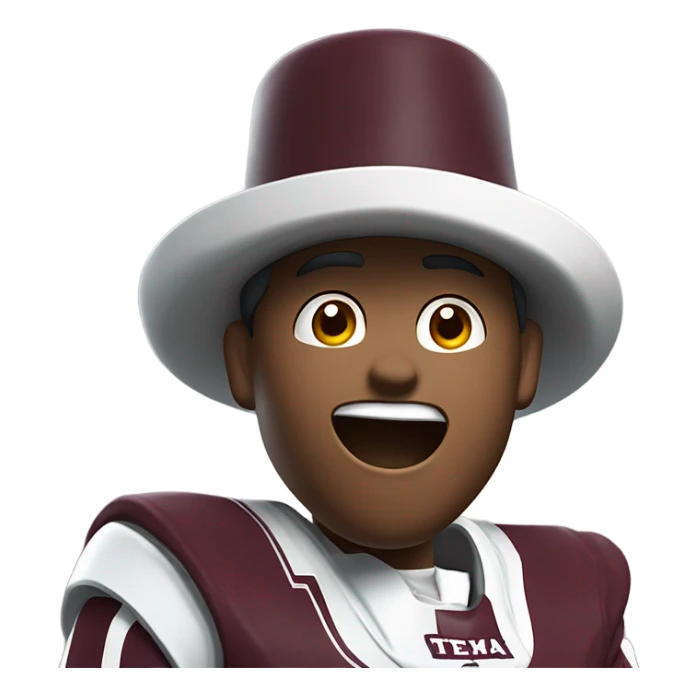 Texas a&m yell leader  sticker