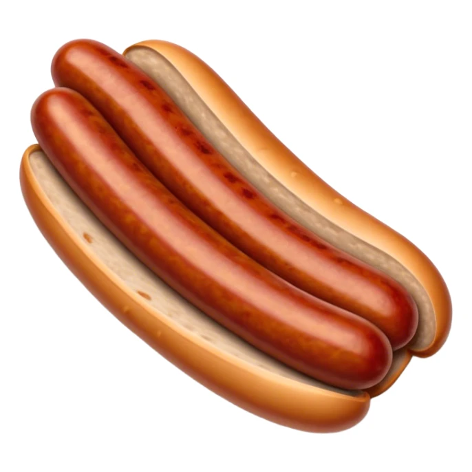 Chorizo Cinematic Realistic Chorizo Dish Emoji, depicted as a single, perfectly spiced sausage, rendered with rich textures and dynamic, appetizing lighting. sticker