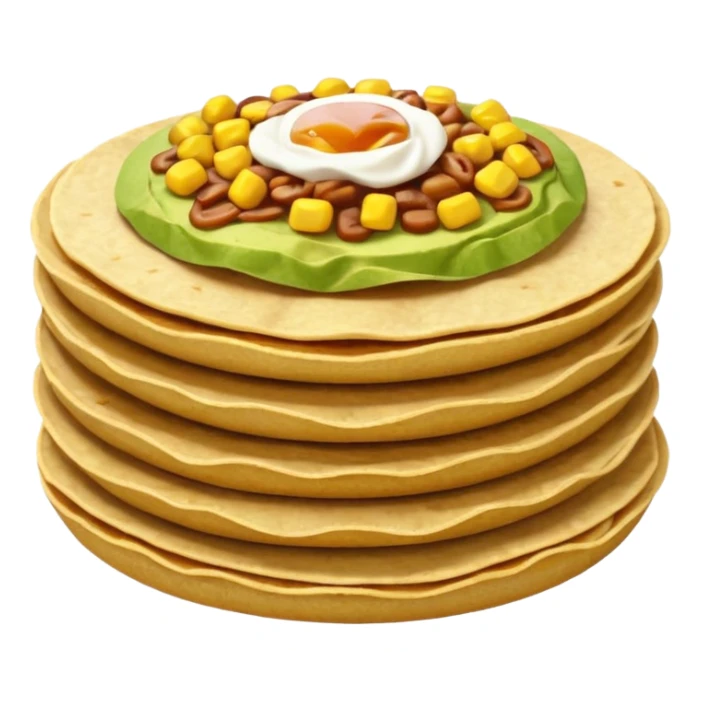corn tostadas sticker