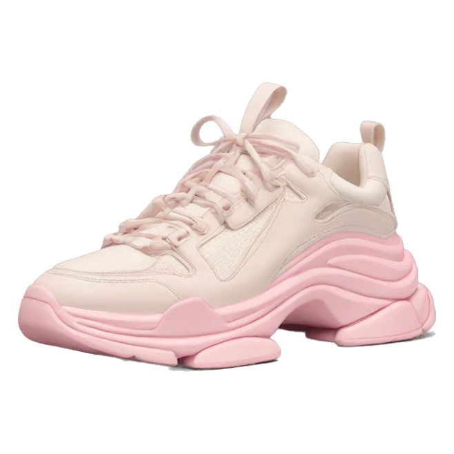 pastel pink belenciaga sneakers sticker