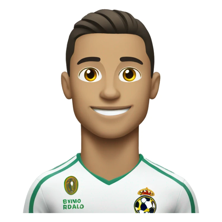 Cristiano Ronaldo with Football  sticker