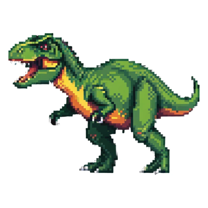 Tyrannosaurus Rex dinosaur sticker