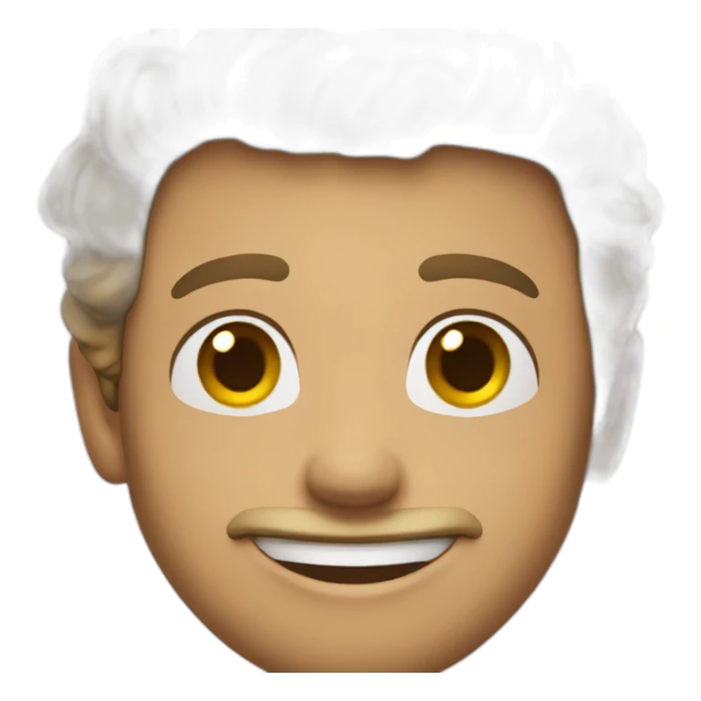 handsome man smiling sticker