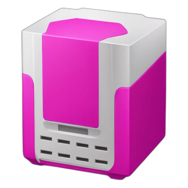 UN ROUTER COLOR FUCSIA sticker