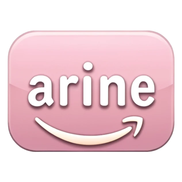 amazon prime video aesthetic logo in pastel pink sticker