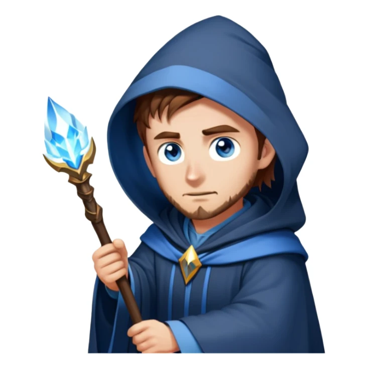 Stormcaller Wizard sticker