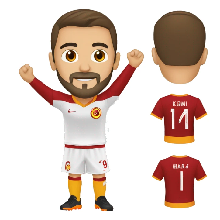 Galatasaray formasi giymis turk hakemi sticker