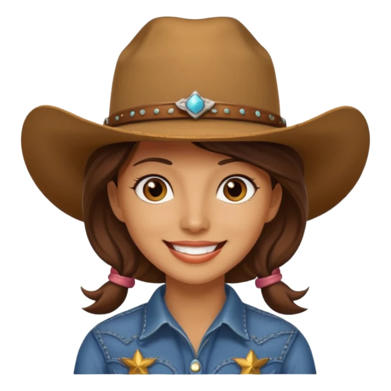 cowgirl sticker