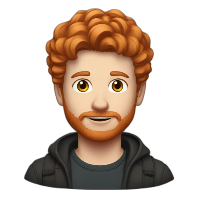 thomas crossman liverpool with ginger hair sticker