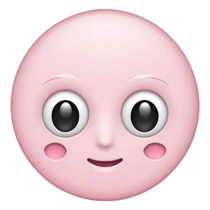 Light Pale Pink scan Print sticker