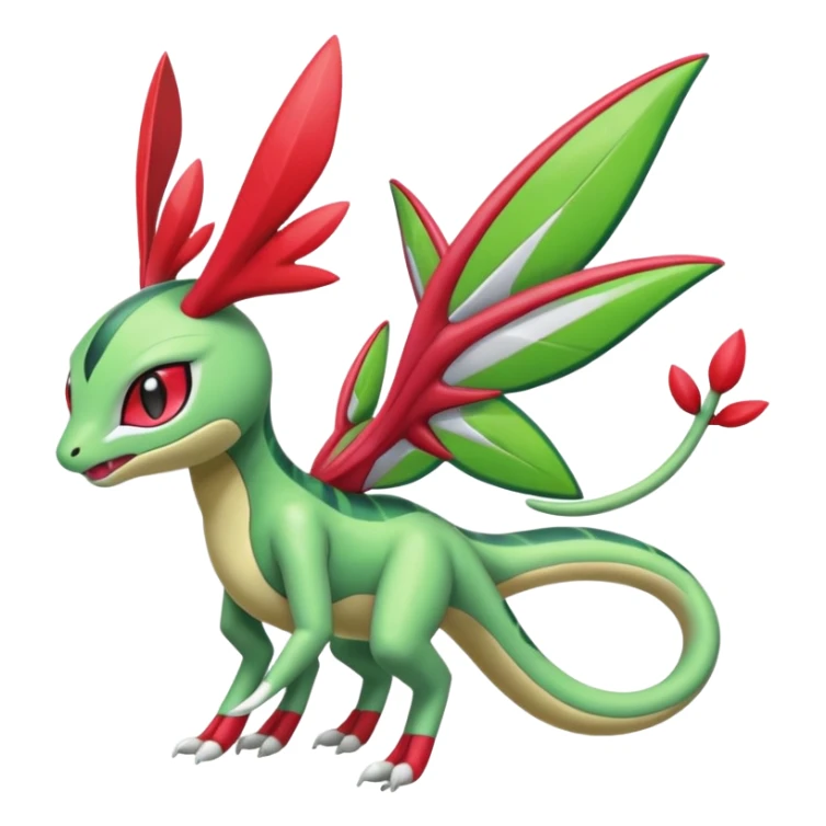 Meloetta-Flygon-Vibrava-Genesect-Gatomon-Pteromon-hybrid sticker