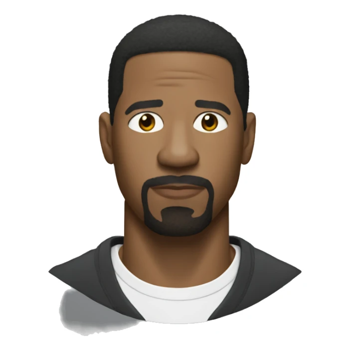 denzel washington from movie training day sticker
