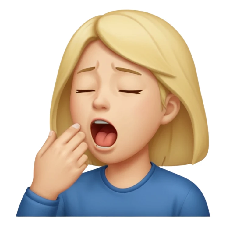 Ich bekomme nicht genug Schlaf sticker