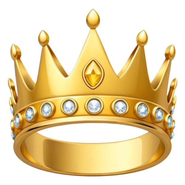 anillo de cumpleañera de 15 años con corona sticker