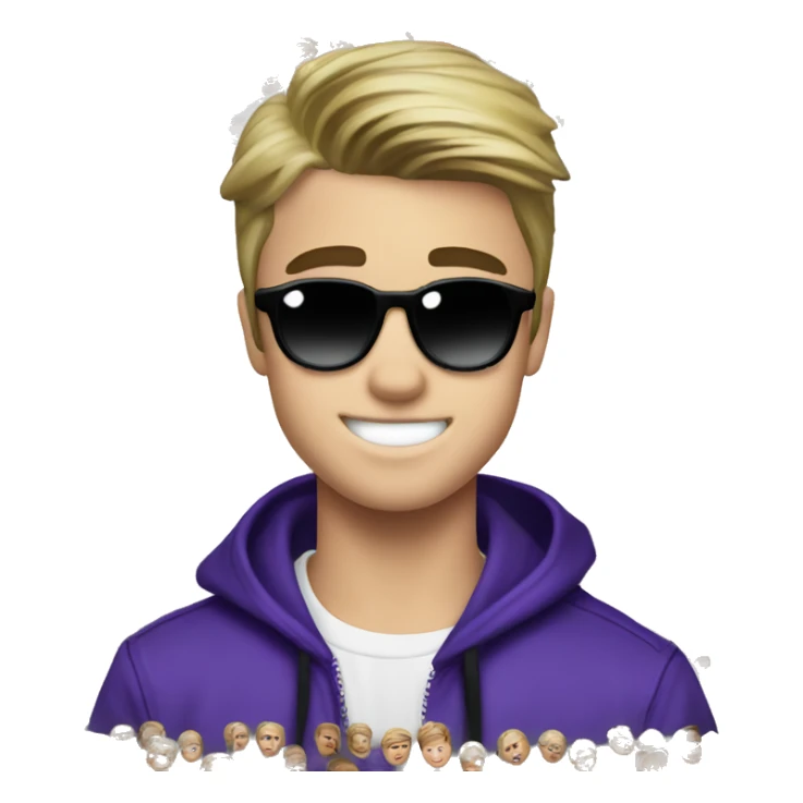 Justin bieber my world era sticker