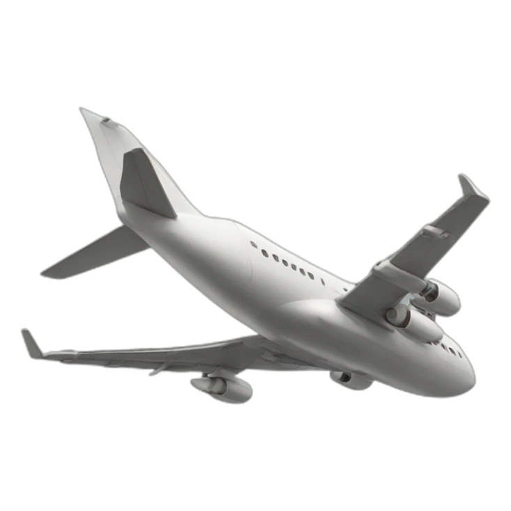 Avion tour jumelle sticker