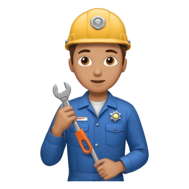 create a person emoji of Barcengine is the superpower name The engine that keeps everything moving sticker