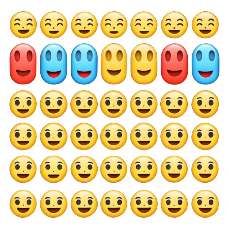 Simple emoji sticker