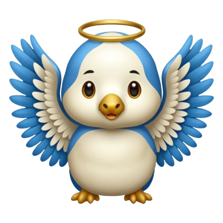 un animal ange de mongolie sticker