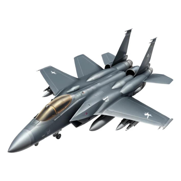 F15 eagle fighter jet sticker