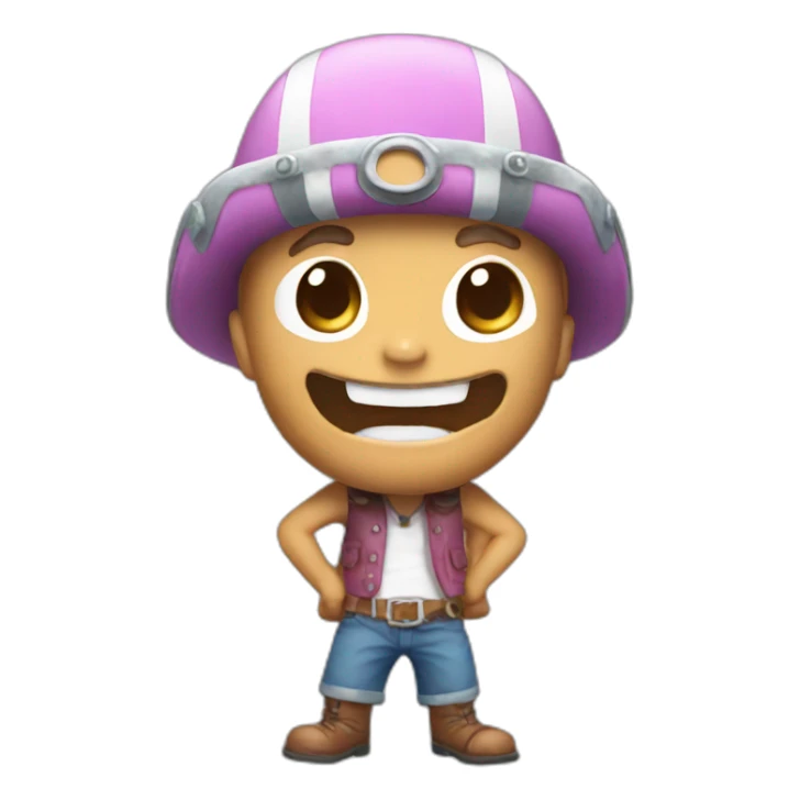 Tony Tony Chopper happy sticker