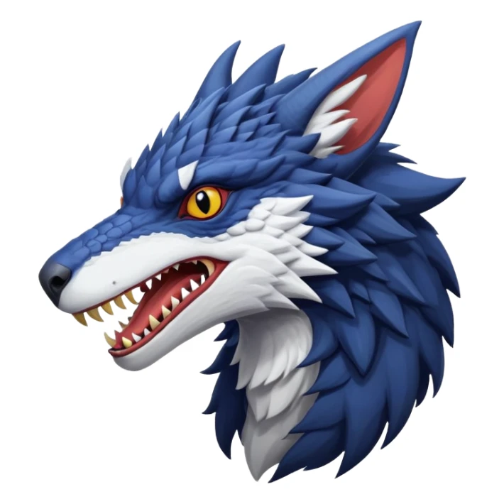Sergal-raptor-nargacuga-vernid-animal-creature sticker