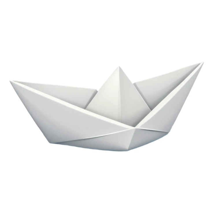 Paper Boat sticker
