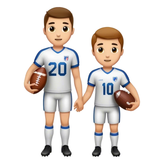 boyfriends and football sticker