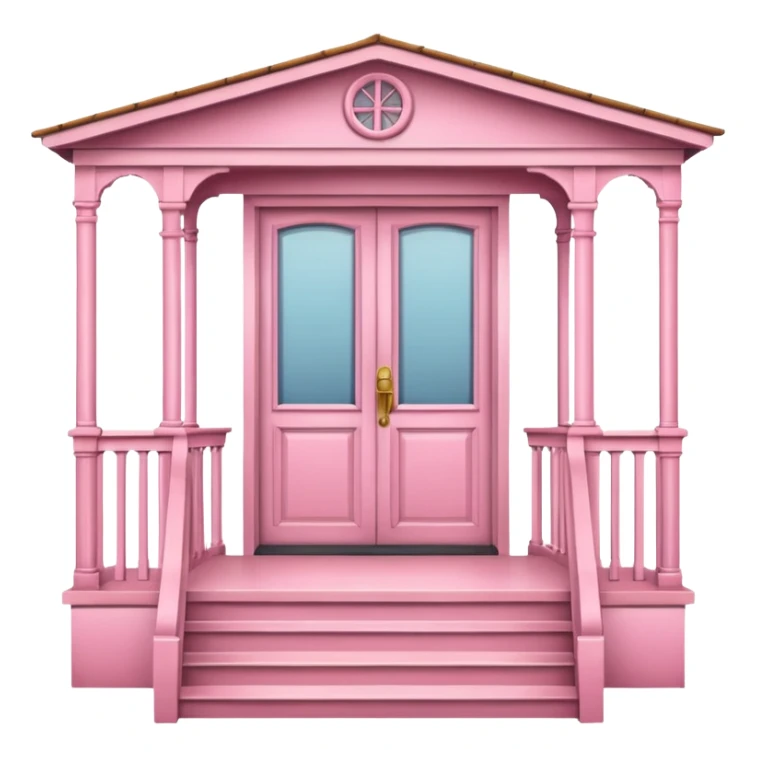 One Porch pink vintage  sticker