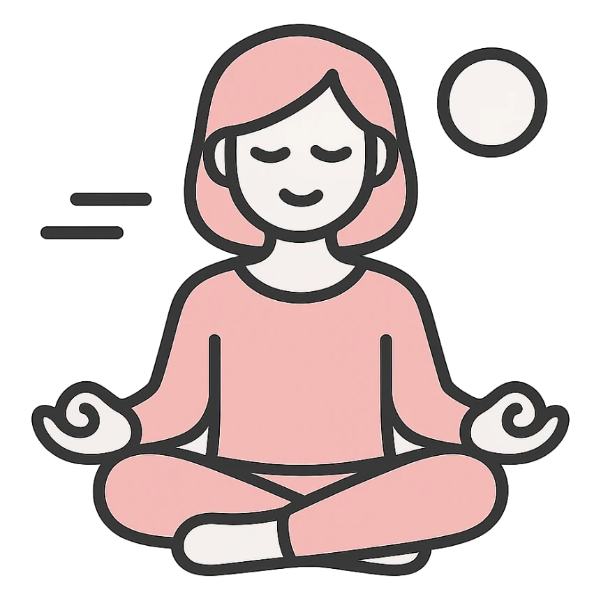 pink icon, simple and modern, minimal details, flat design sticker