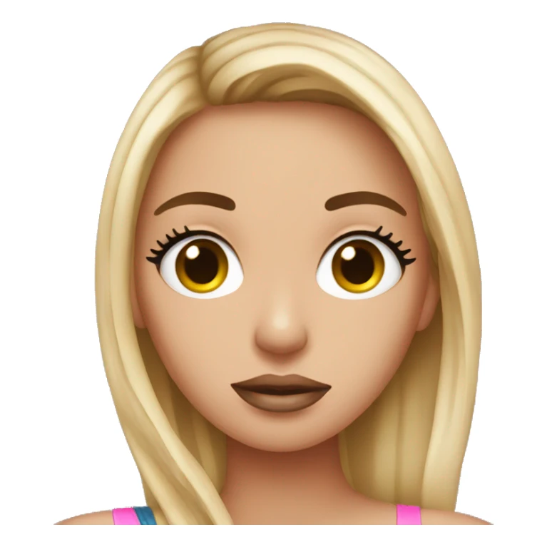 Sad victoria secret model  sticker