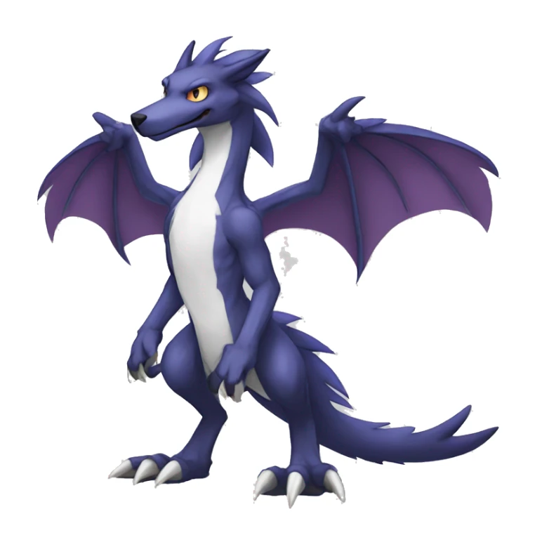 Lombax-Sergal-Vernid-Fakemon full body sticker