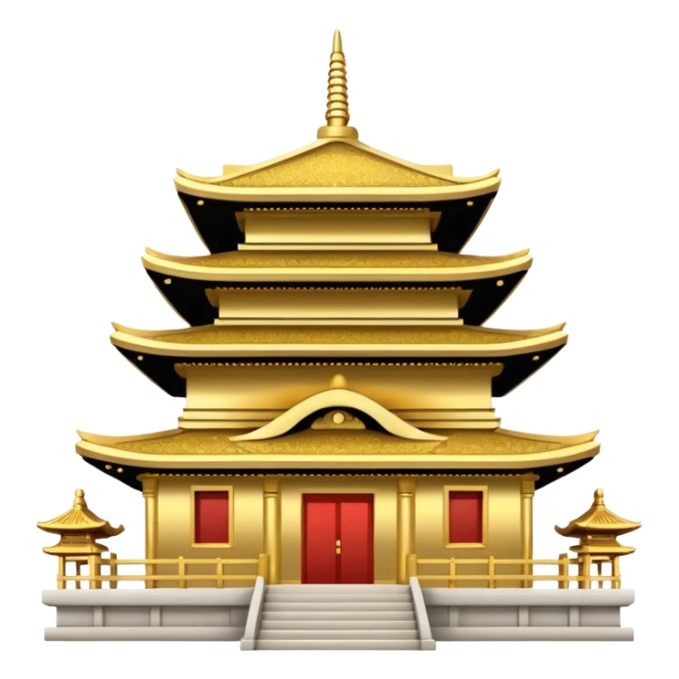 Japanese beautiful shiny pretty sparkly glittery aesthetic temple    sticker