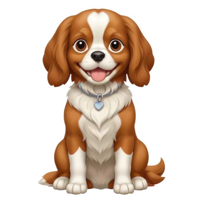 Cavalier King Charles Spaniel dog Preliminary Acceptance Inspection sticker