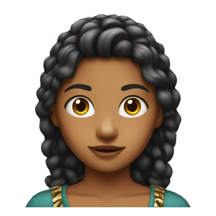 girl with a form like a jaguar  sticker